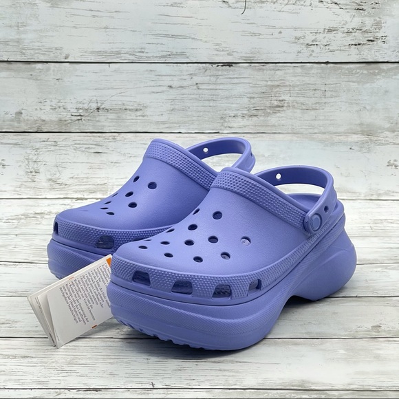 NEW Crocs Classic Bae Clog Lapis Colorway Platform - Picture 2 of 12